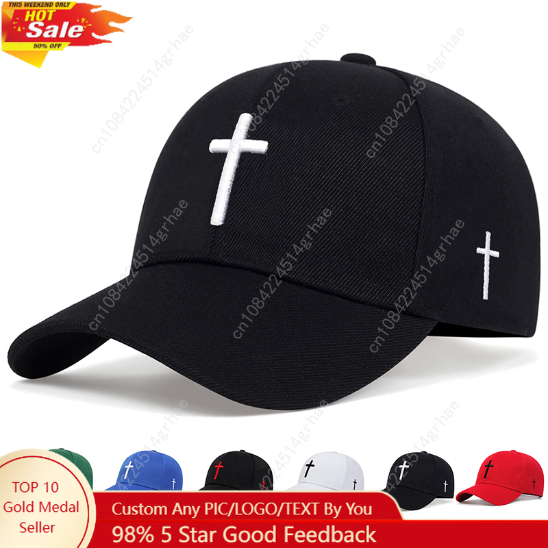 Golf Cap Dad - Berretto da baseball nero semplice moda