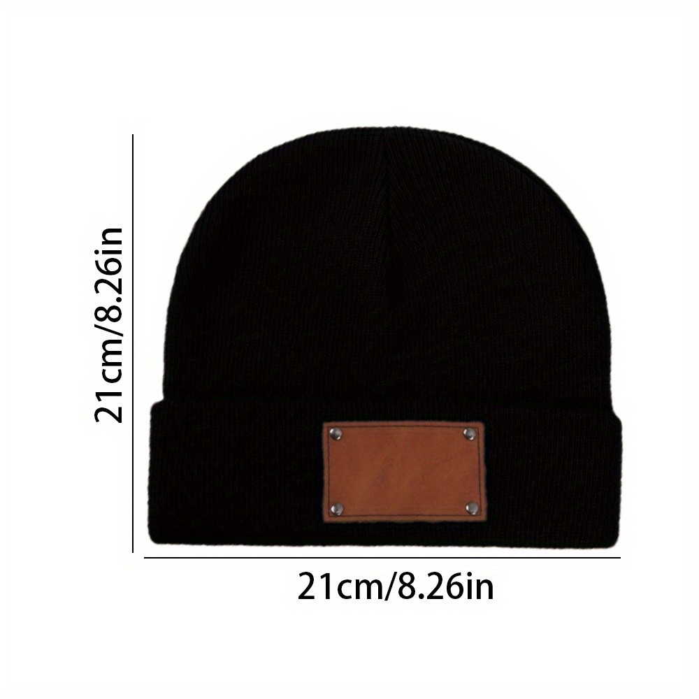 Berretto in maglia con patch i - Beanie Cuffed Knit recensione e prezzo