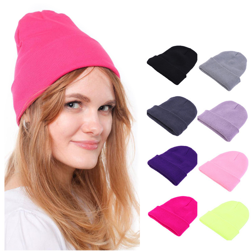 Berretto in maglia a tinta uni - Beanie Cuffed Knit recensione e prezzo